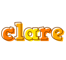 Clare desert logo