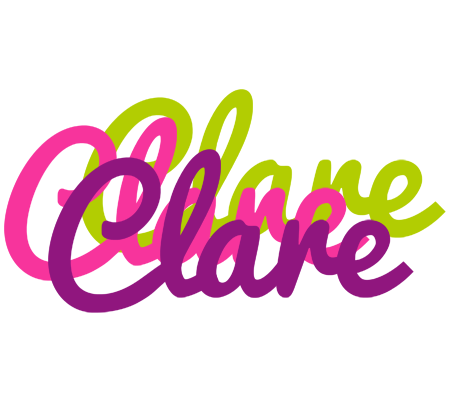 Clare flowers logo