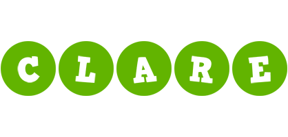 Clare games logo