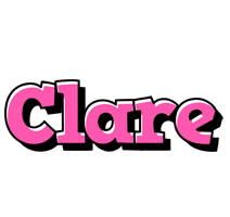 Clare girlish logo