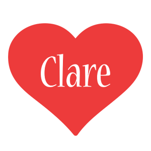 Clare love logo