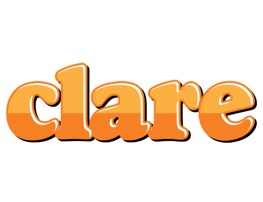 Clare orange logo