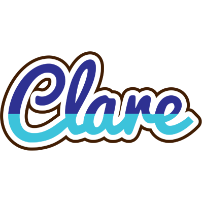 Clare raining logo