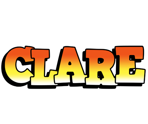 Clare sunset logo