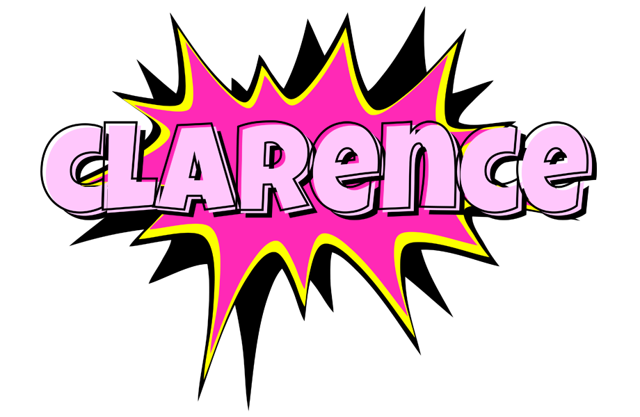Clarence badabing logo