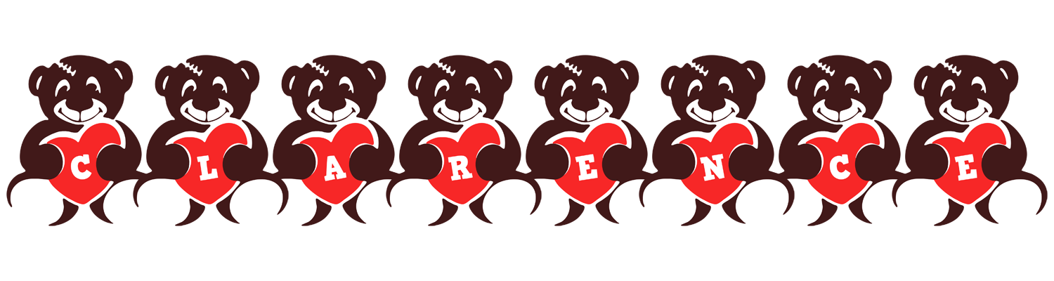 Clarence bear logo