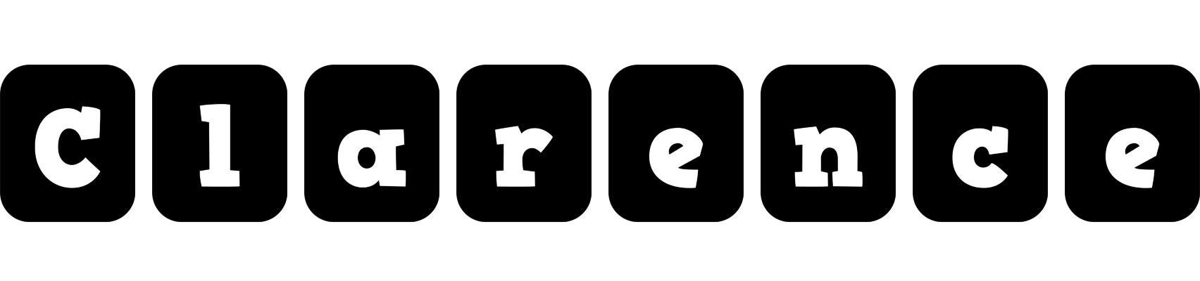 Clarence box logo