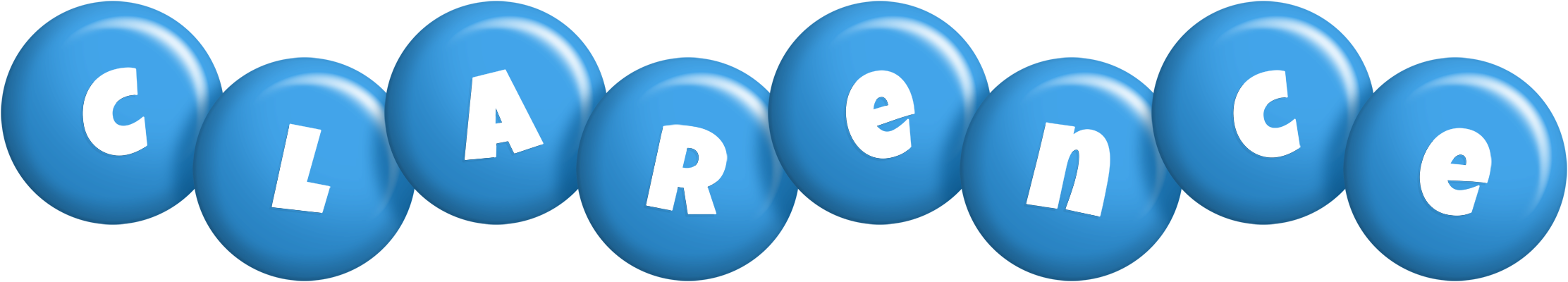 Clarence candy-blue logo