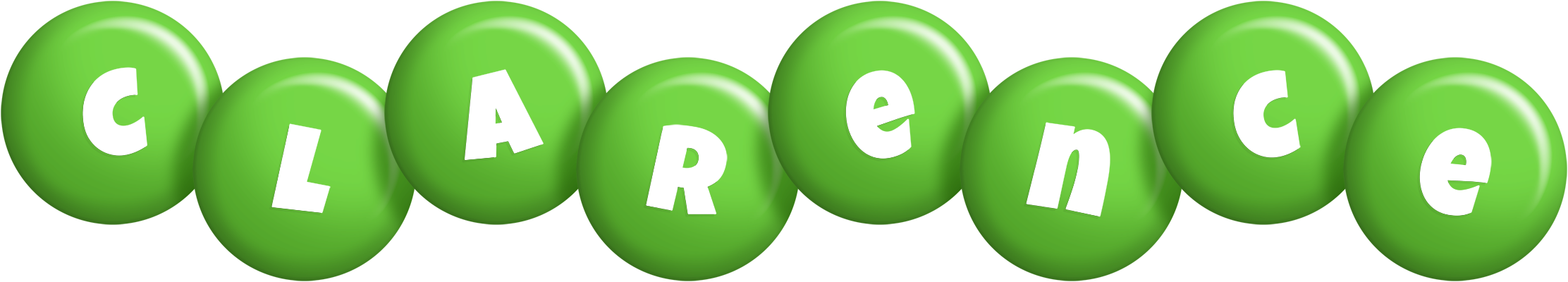 Clarence candy-green logo