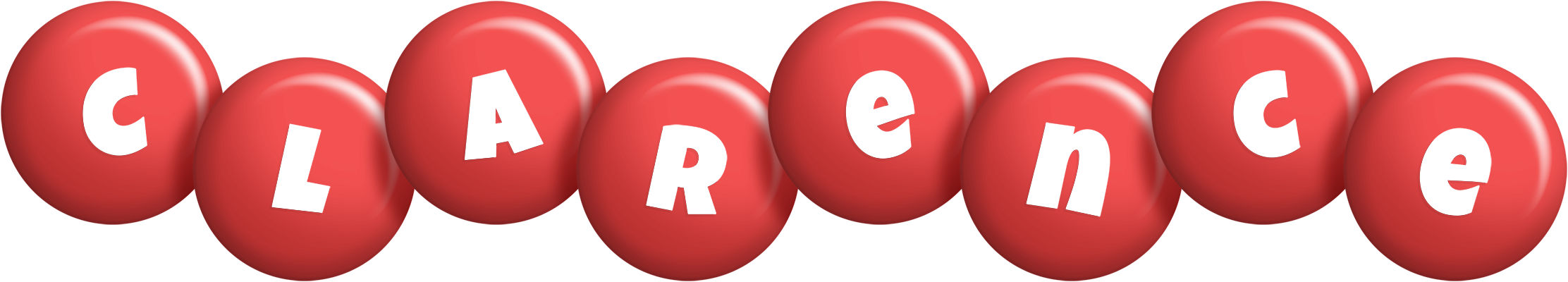 Clarence candy-red logo