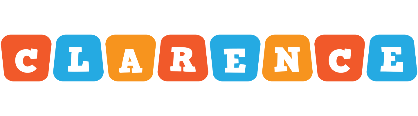 Clarence comics logo