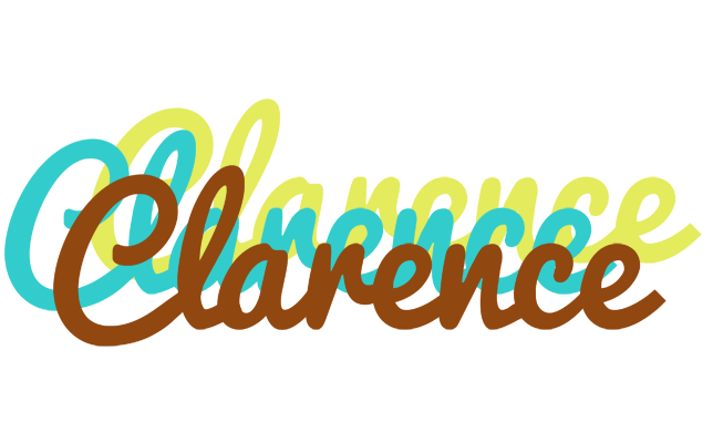 Clarence cupcake logo