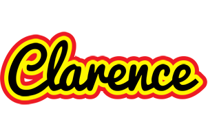 Clarence flaming logo