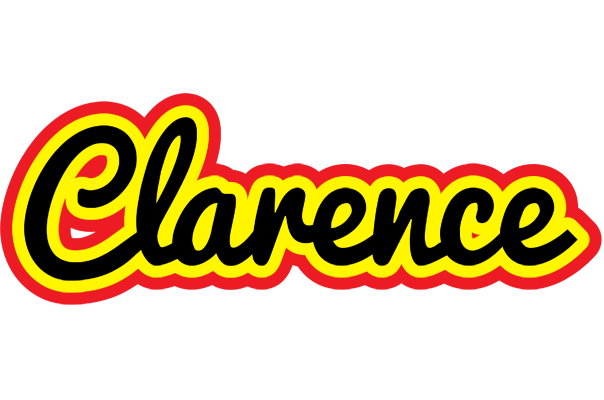 Clarence flaming logo