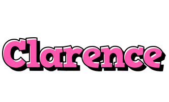 Clarence girlish logo