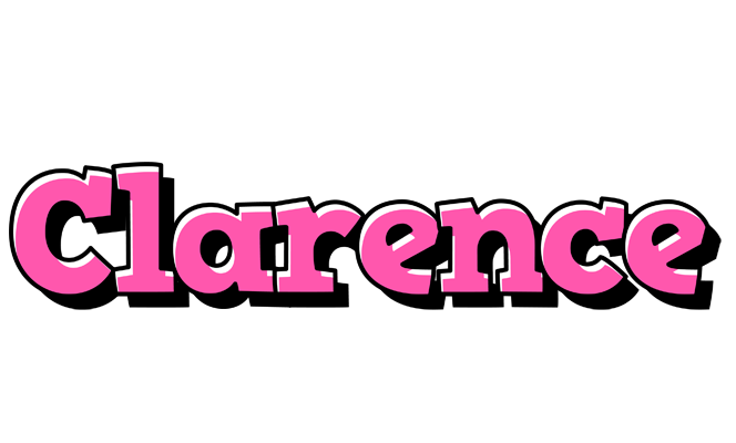 Clarence girlish logo
