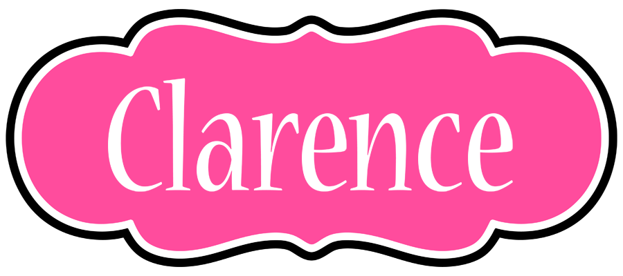 Clarence invitation logo