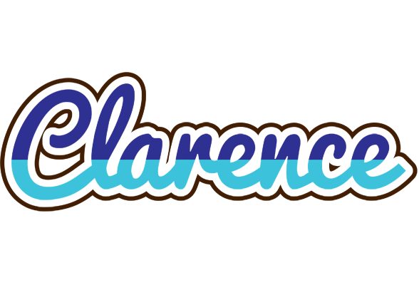 Clarence raining logo