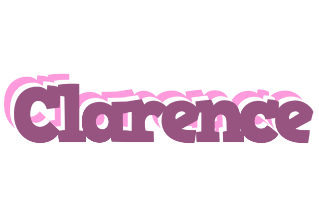 Clarence relaxing logo