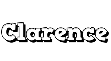 Clarence snowing logo