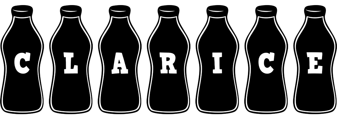 Clarice bottle logo