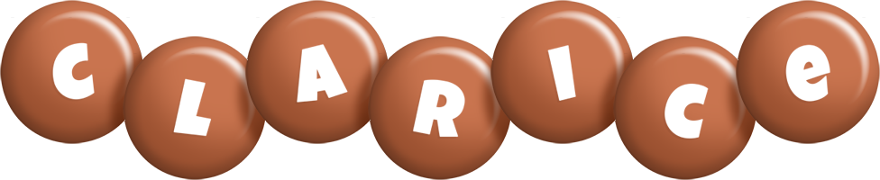 Clarice candy-brown logo