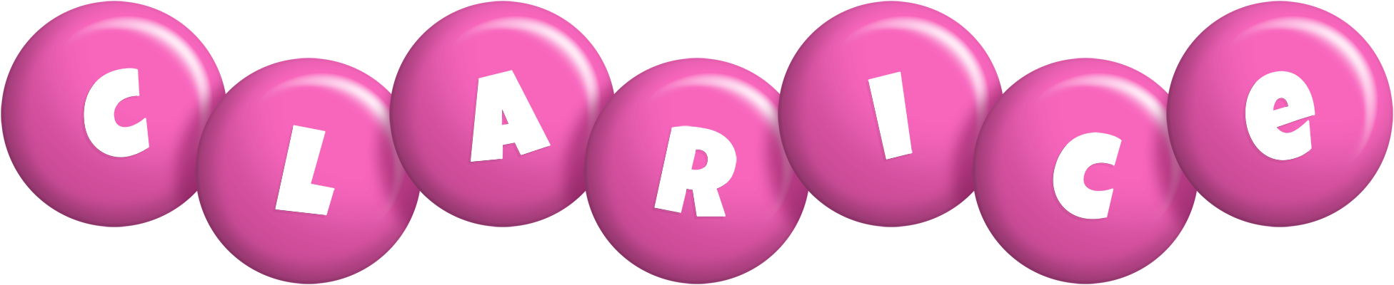 Clarice candy-pink logo