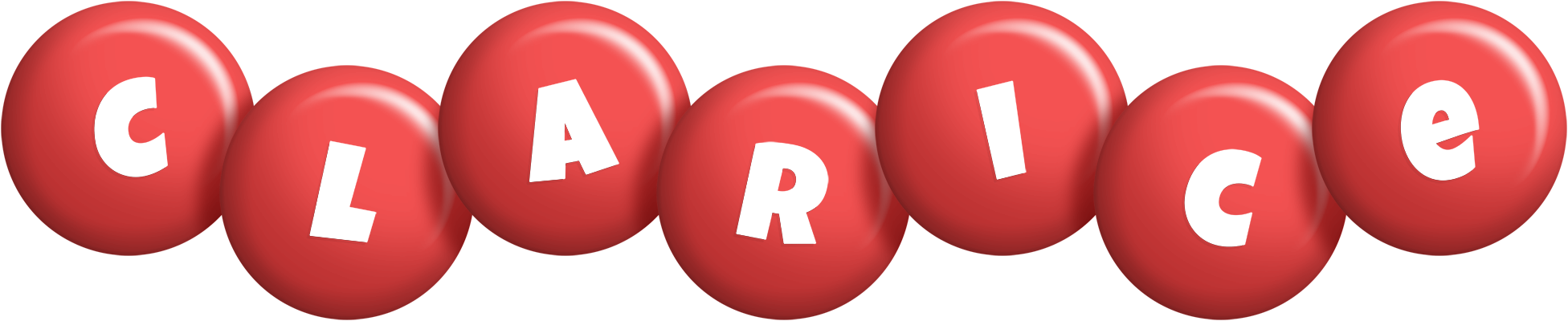 Clarice candy-red logo