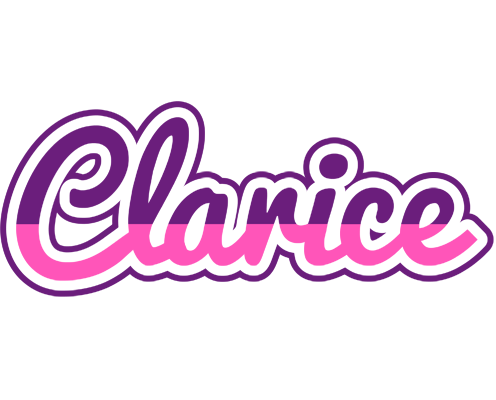 Clarice cheerful logo