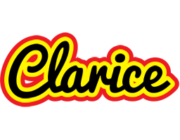 Clarice flaming logo