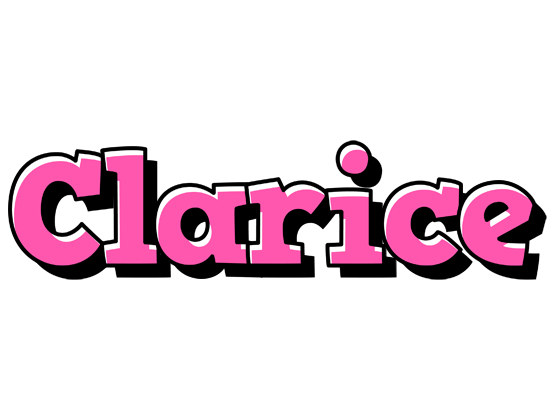 Clarice girlish logo