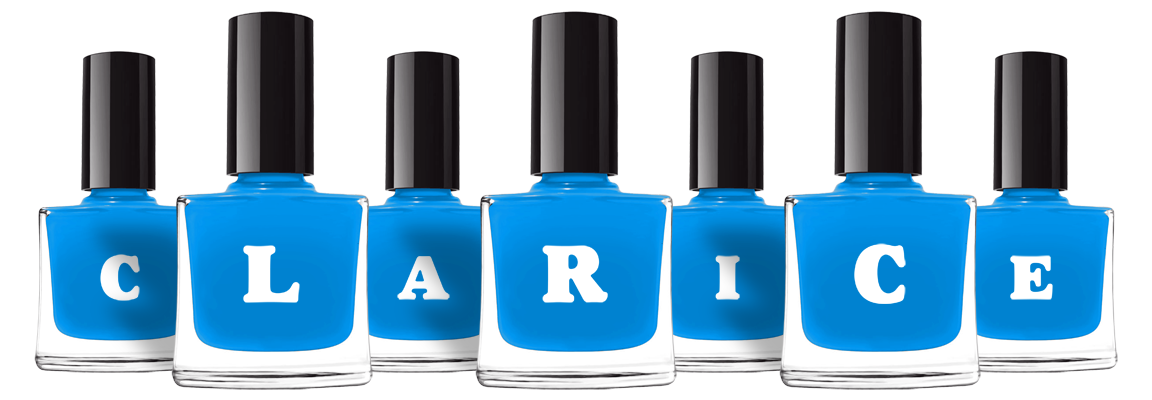 Clarice glossy logo