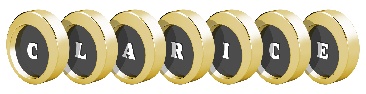 Clarice gold logo