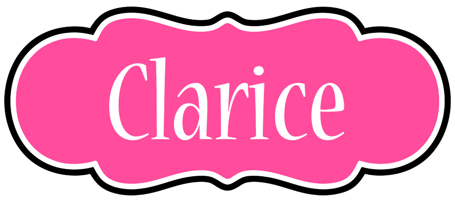 Clarice invitation logo