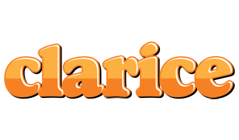 Clarice orange logo