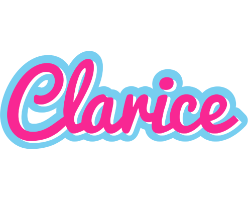Clarice popstar logo