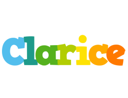 Clarice rainbows logo