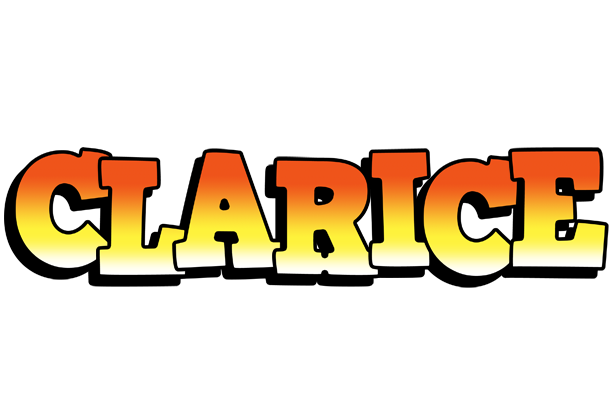 Clarice sunset logo