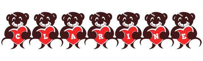 Clarine bear logo