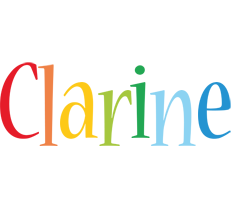 Clarine birthday logo