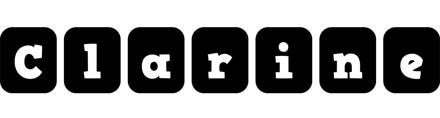 Clarine box logo