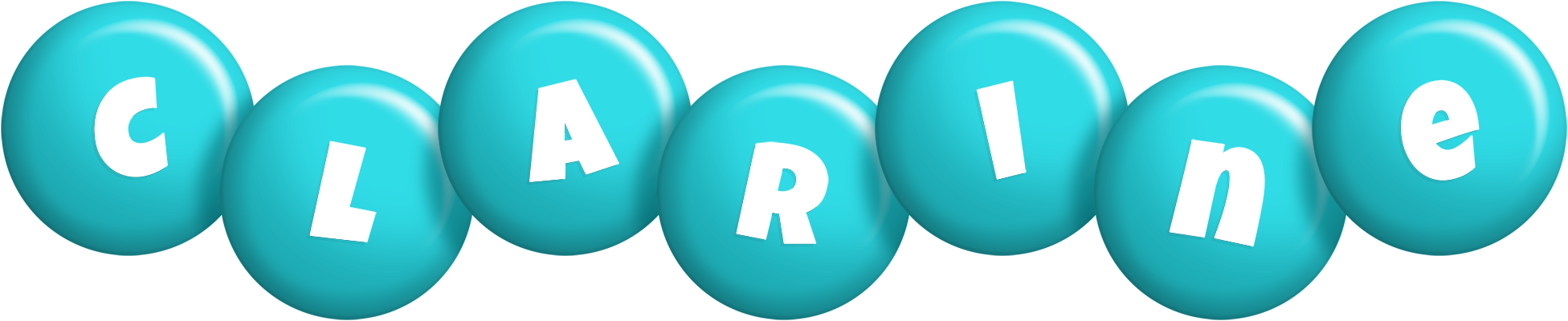 Clarine candy-azur logo