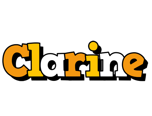 Clarine cartoon logo