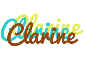 Clarine cupcake logo