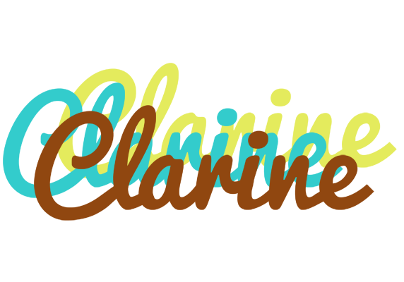 Clarine cupcake logo