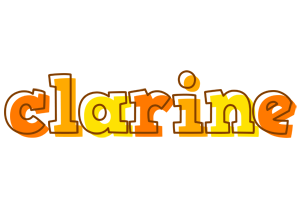 Clarine desert logo