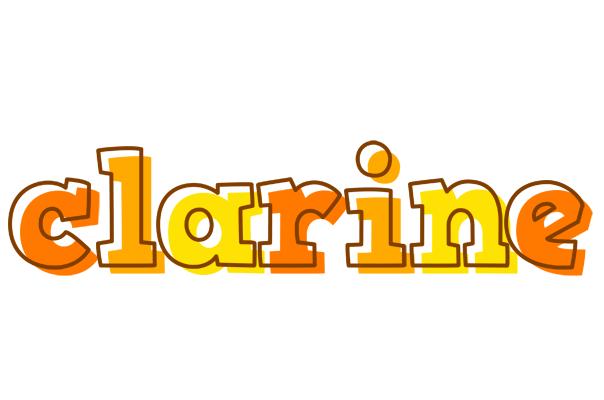 Clarine desert logo
