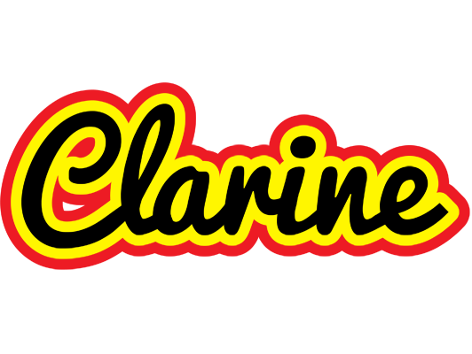 Clarine flaming logo