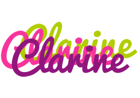 Clarine flowers logo