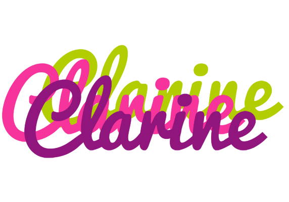 Clarine flowers logo